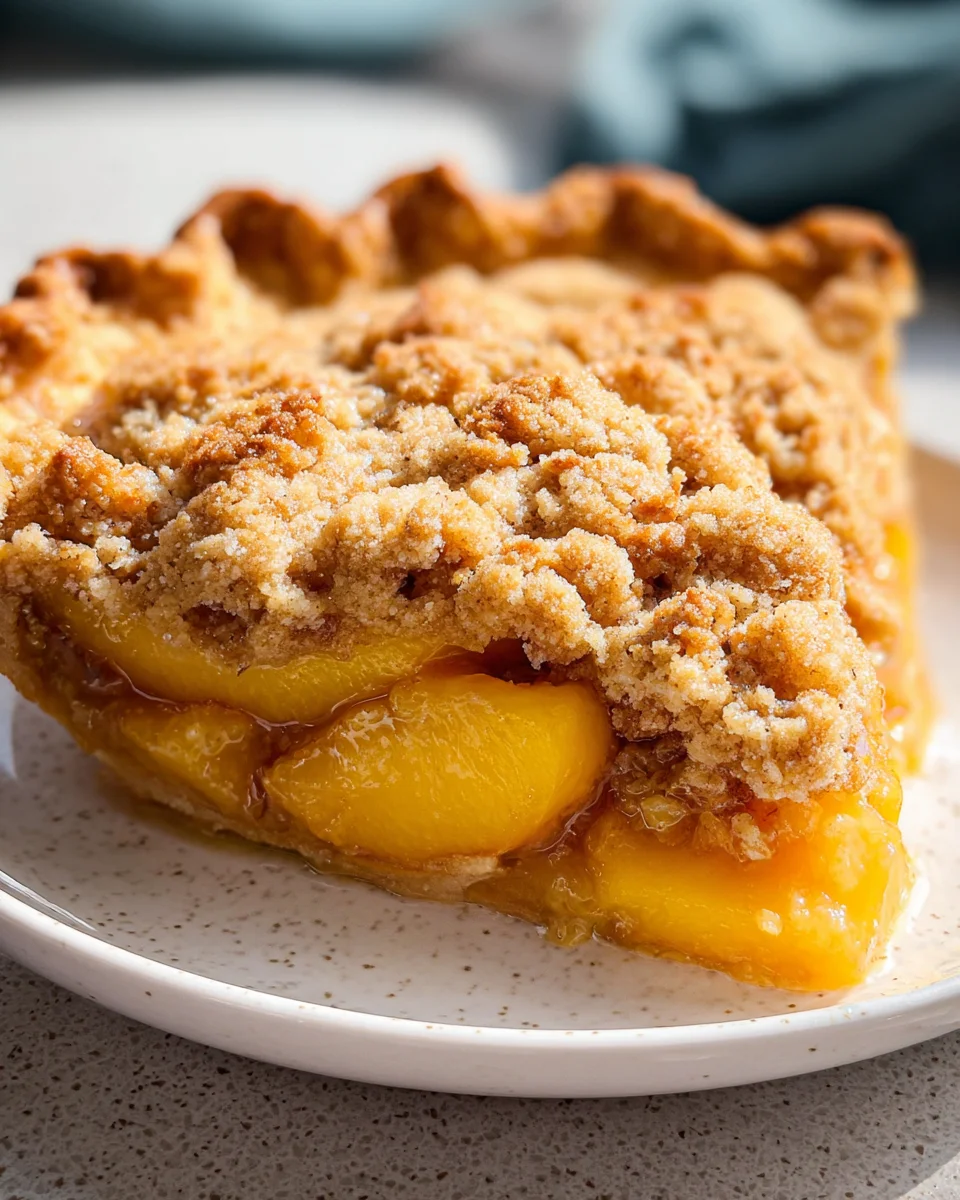 Peach Crumble Pe