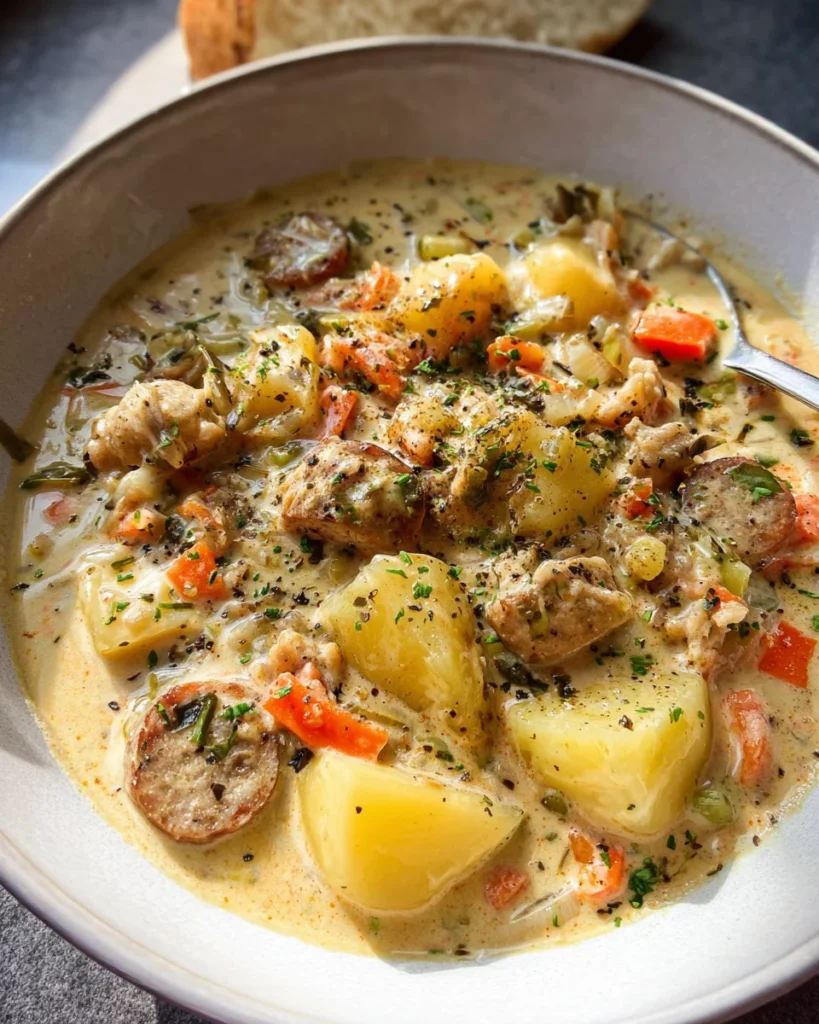 Potato and Sausage Chowder