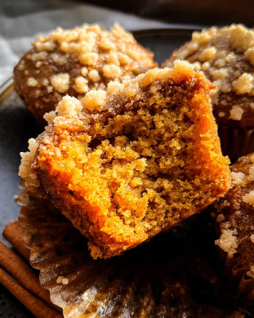 Pumpkin Streusel Muffins