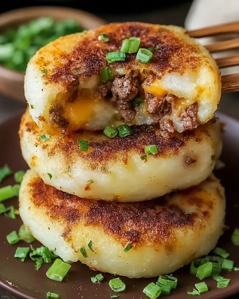 Quick u0026amp; Easy Stuffed Potato Cakes