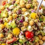 Quinoa Chickpea Salad