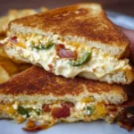 Roasted Jalapeño Popper Grilled Cheese