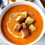 Roasted Tomato Basil Soup