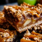 Salted Caramel Apple Pie Bars