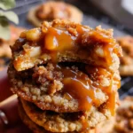 Salted Caramel Apple Pie Cookies