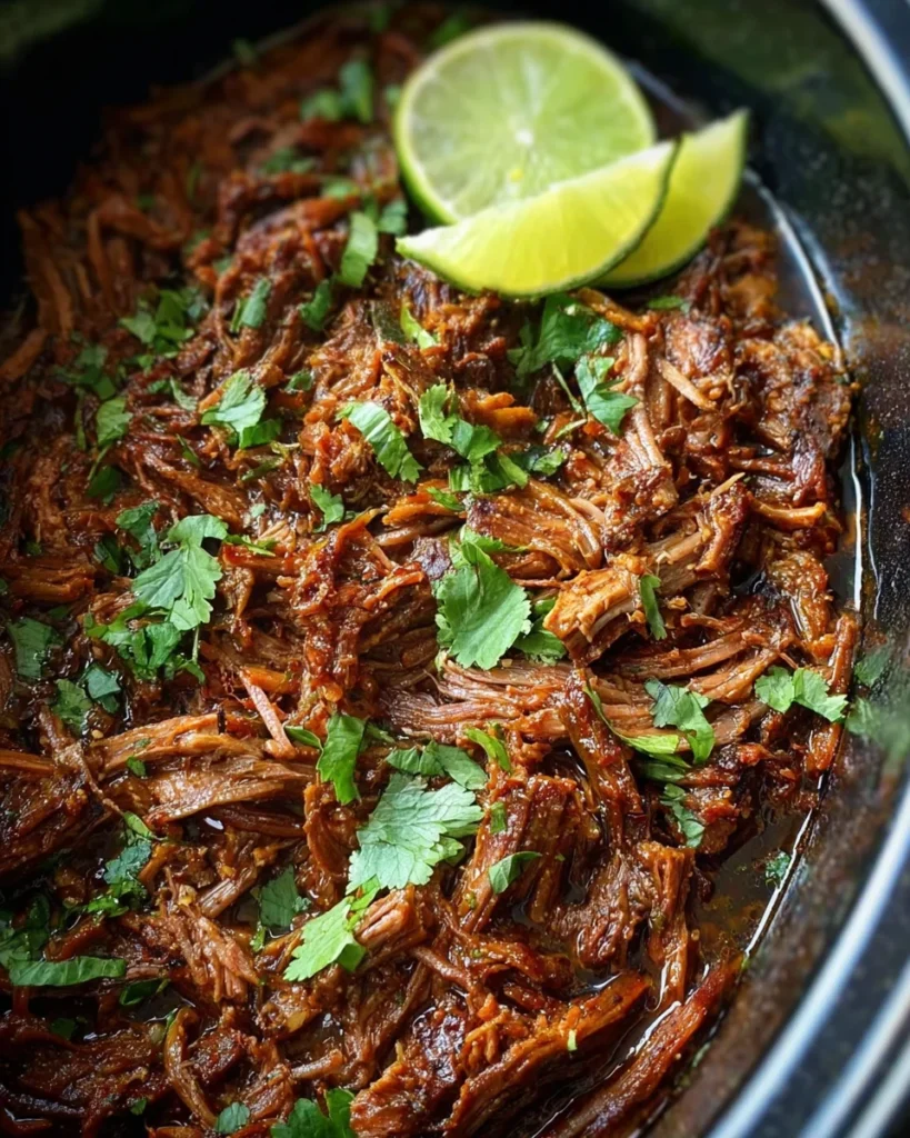 Slow Cooker Barbacoa Recipe