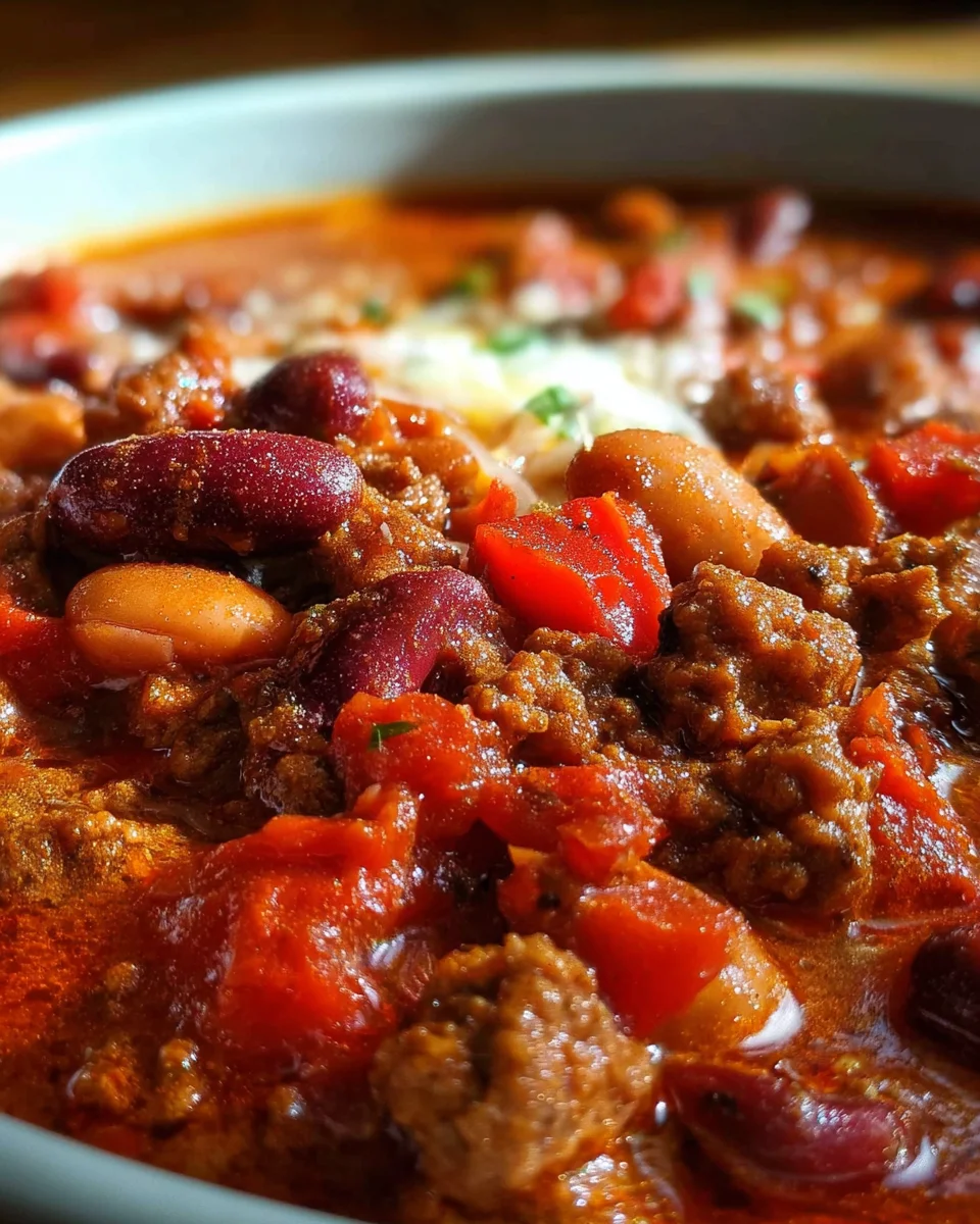 Slow Cooker Chili Recipe