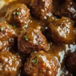 Slow Cooker Salisbury Steak Meatballs: Family-Friendly Comfort