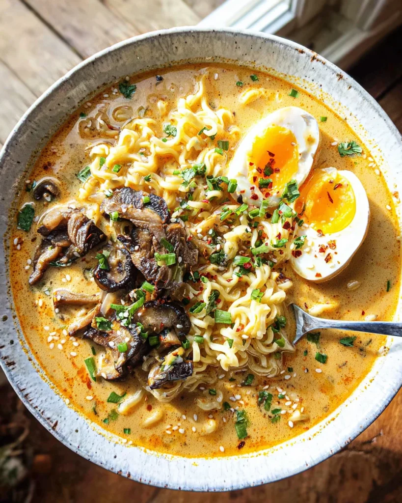 Spicy Coconut Curry Ramen