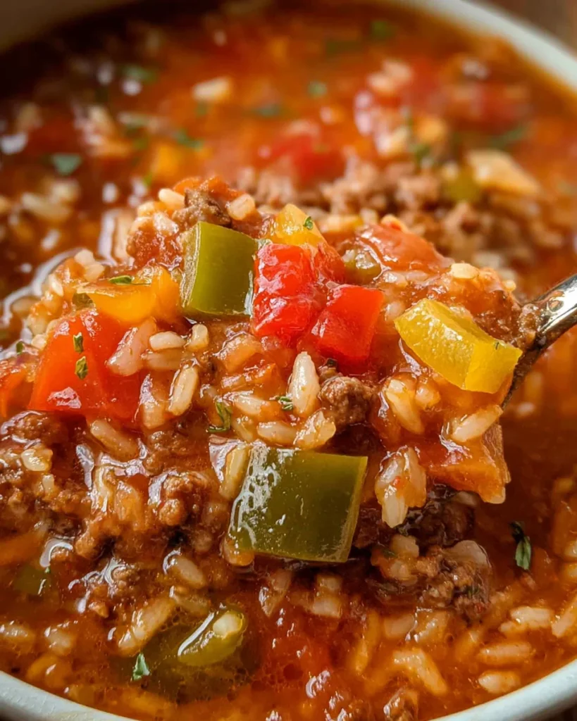Stuffed Pepper Soup Recipe