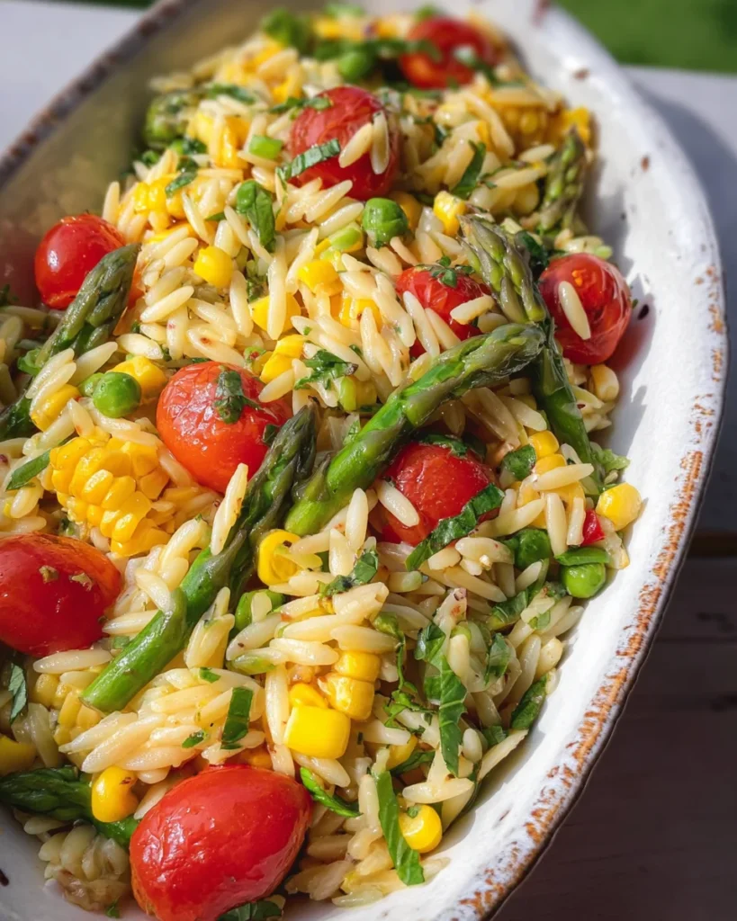 Summer Orzo Salad