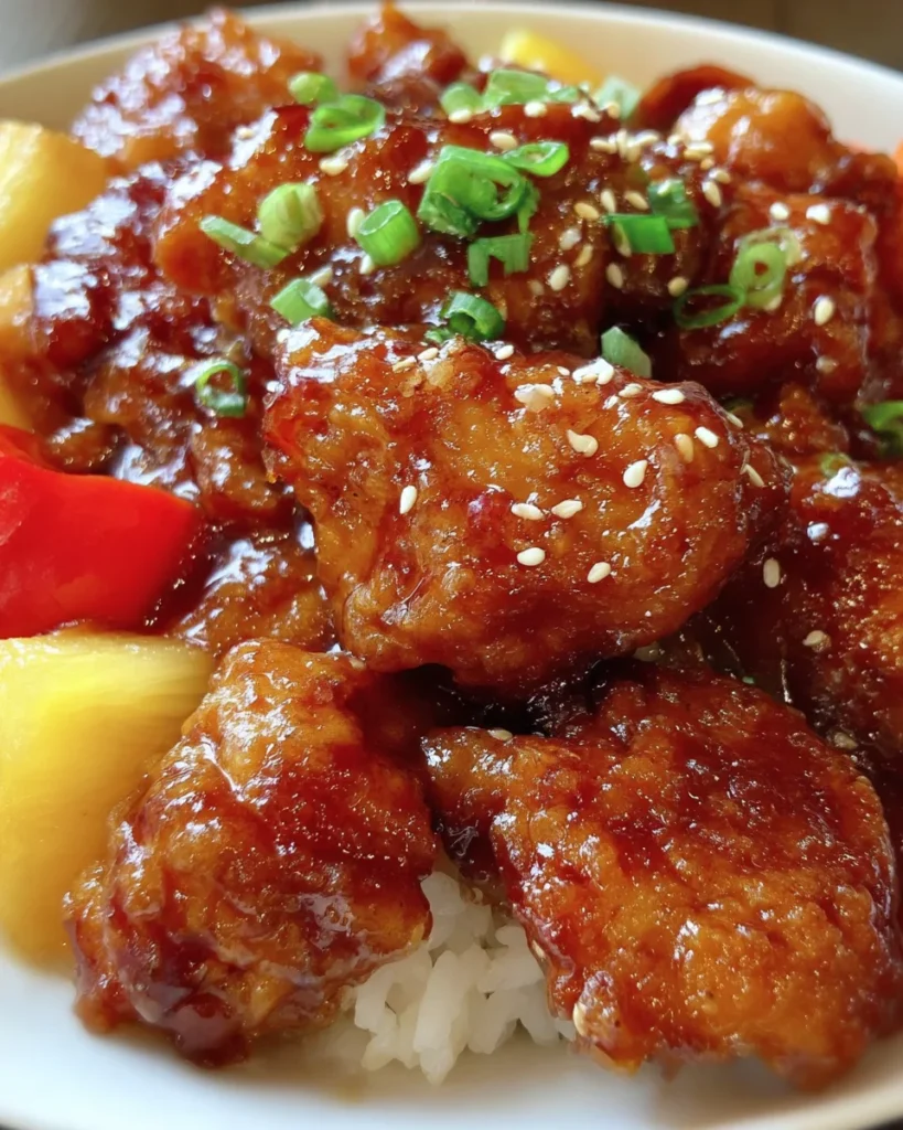 Sweet Hawaiian Crock Pot Chicken