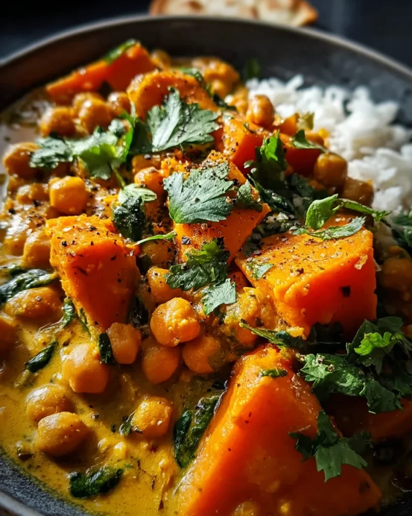 Sweet Potato and Chickpea Curry