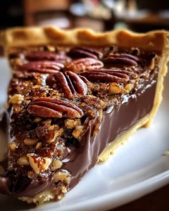 Texas Chocolate Pecan Pie