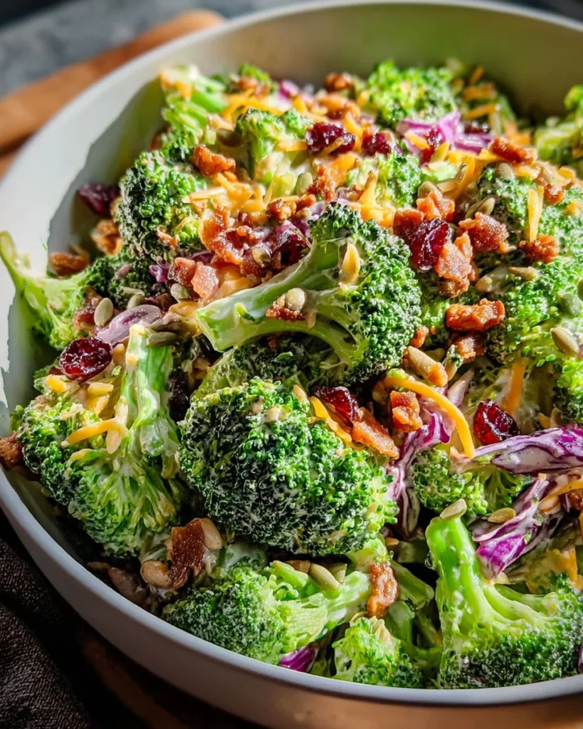 The Best Broccoli Salad : Crunchy Family Favorite