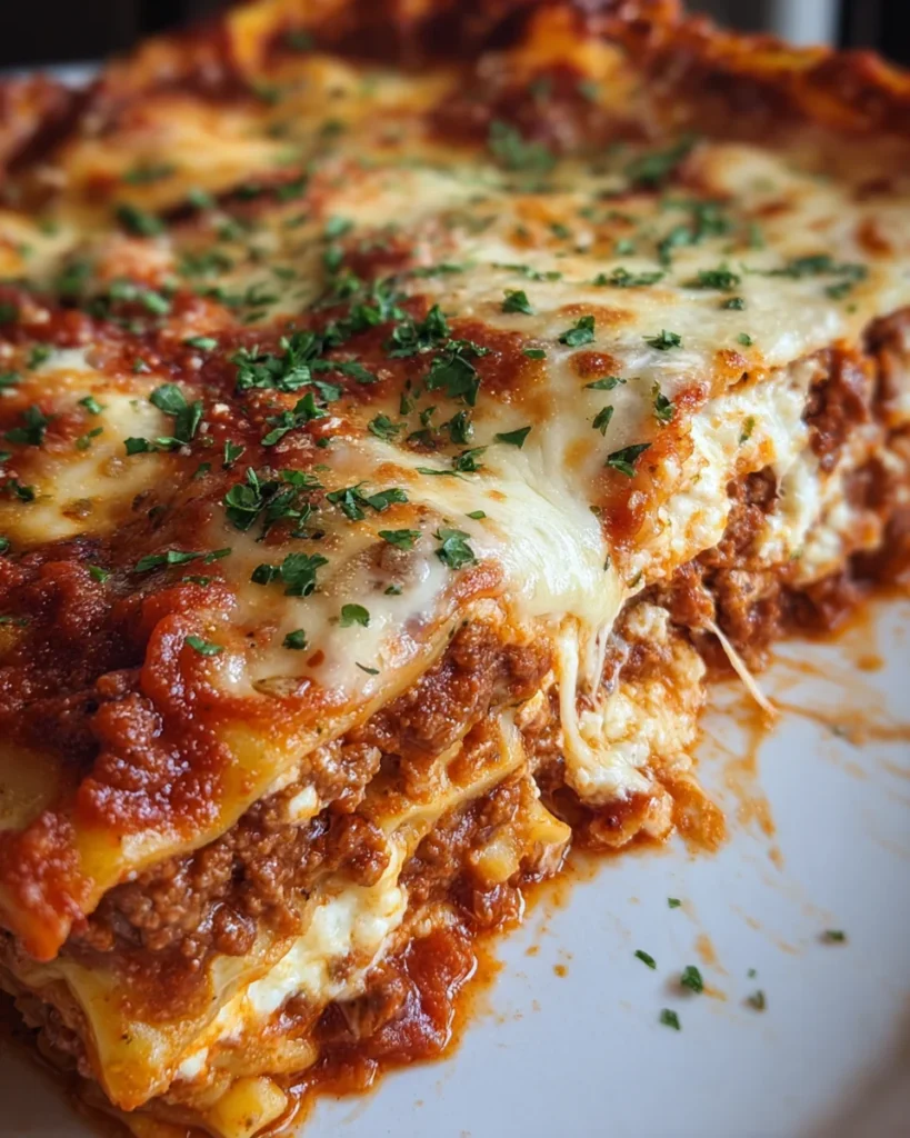 The Best Homemade Lasagna