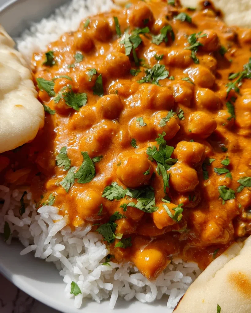 The Best Vegan Butter Chickpeas