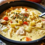 The Ultimate Easy Creamy Chicken Noodle Soup Recipe that Everyone Will Love