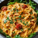 Vegan Creamy Sun Dried Tomato Pasta Recipe