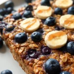 Wholesome Baked Oatmeal with Applesauce (Vegan)