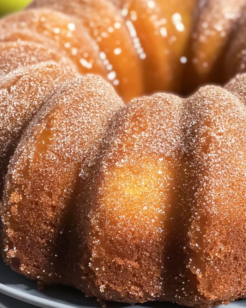 Apple Cider Doughnut Cake