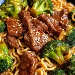Beef and Broccoli Ramen Stir Fry