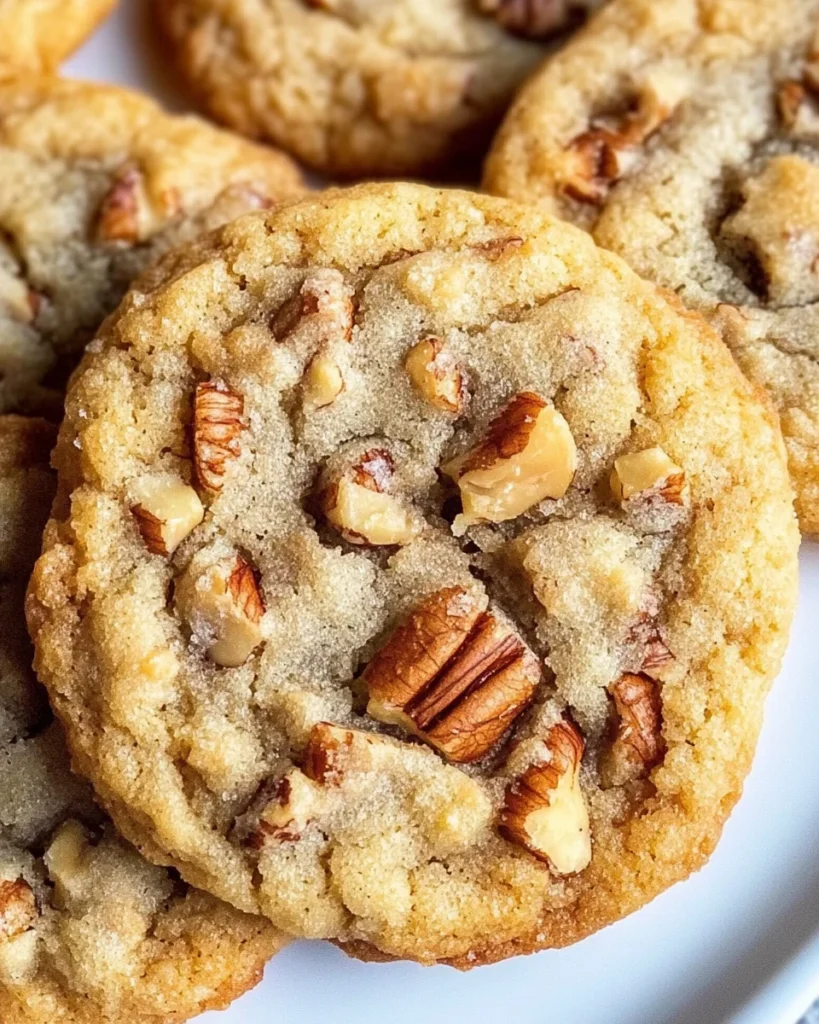 Butter Pecan Cookies