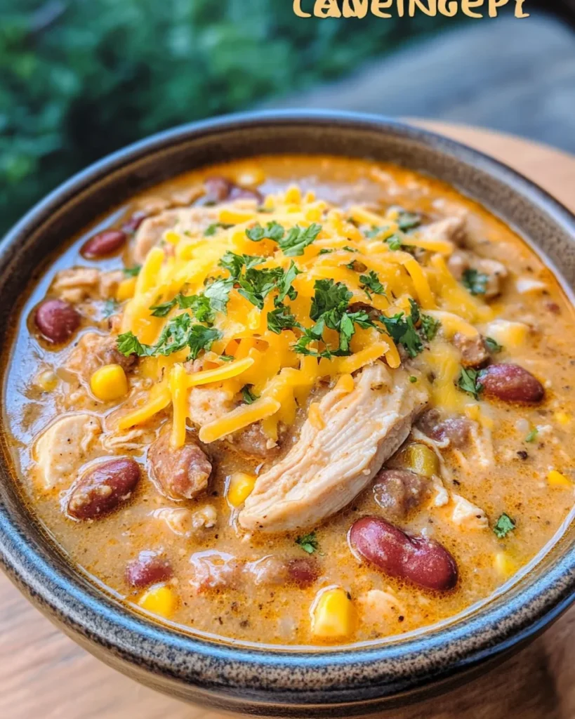 Cajun White Chicken Chili