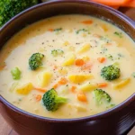 Cheddar Broccoli Potato Soup