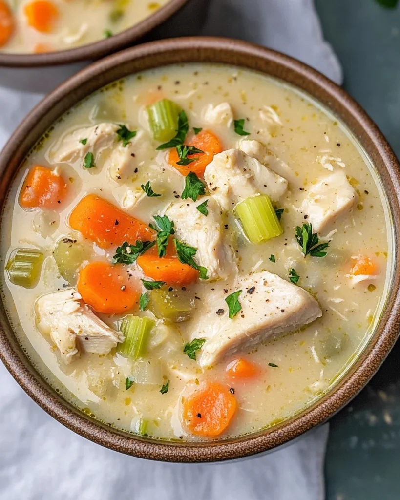 Chicken Pot Pie Soup