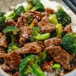 Chinese Beef and Broccoli (牛肉炒西兰花)
