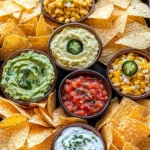 Chips and dip platter