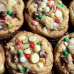 Christmas Chocolate Chip Cookies