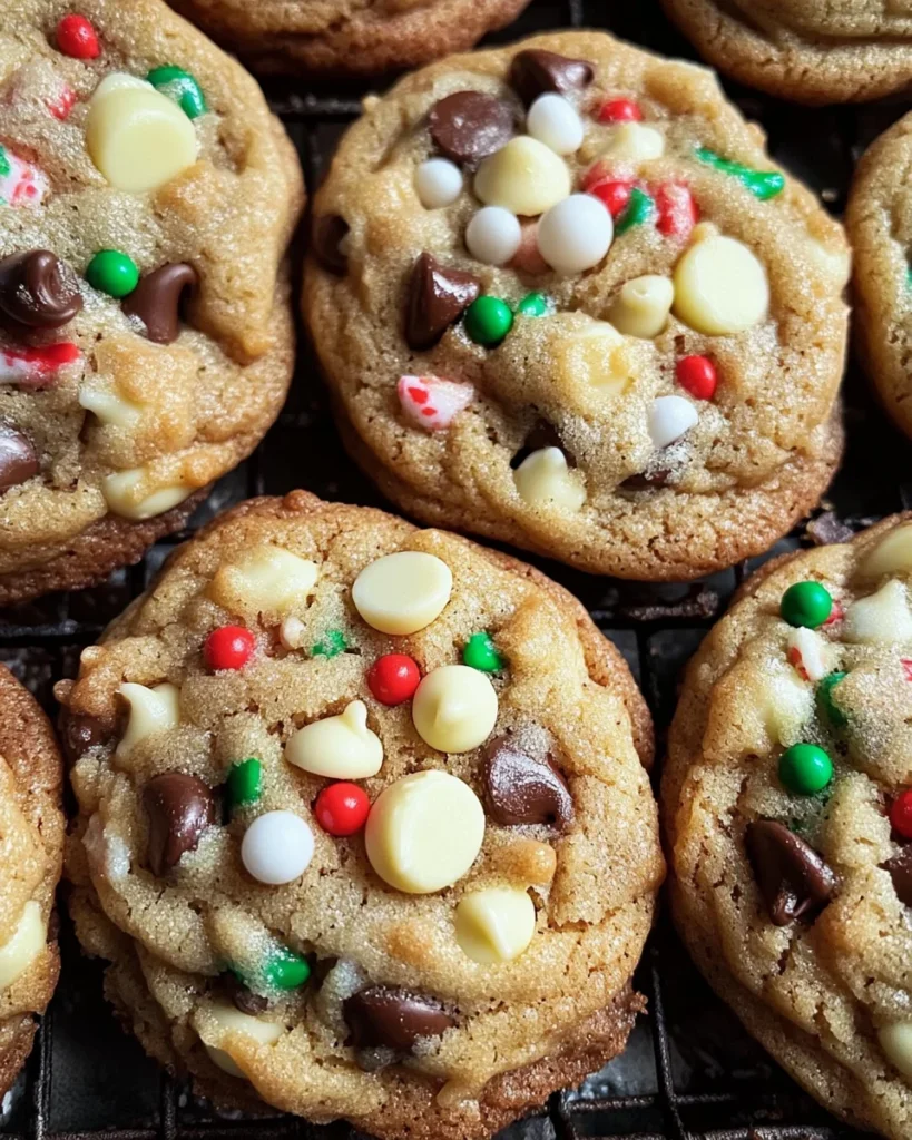 Christmas Chocolate Chip Cookies