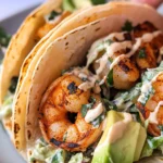 Cilantro Lime Shrimp Tacos with Creamy Slaw