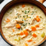 Creamy Chicken and Rice Soup