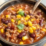Crock Pot Taco Rice Soup Recipe