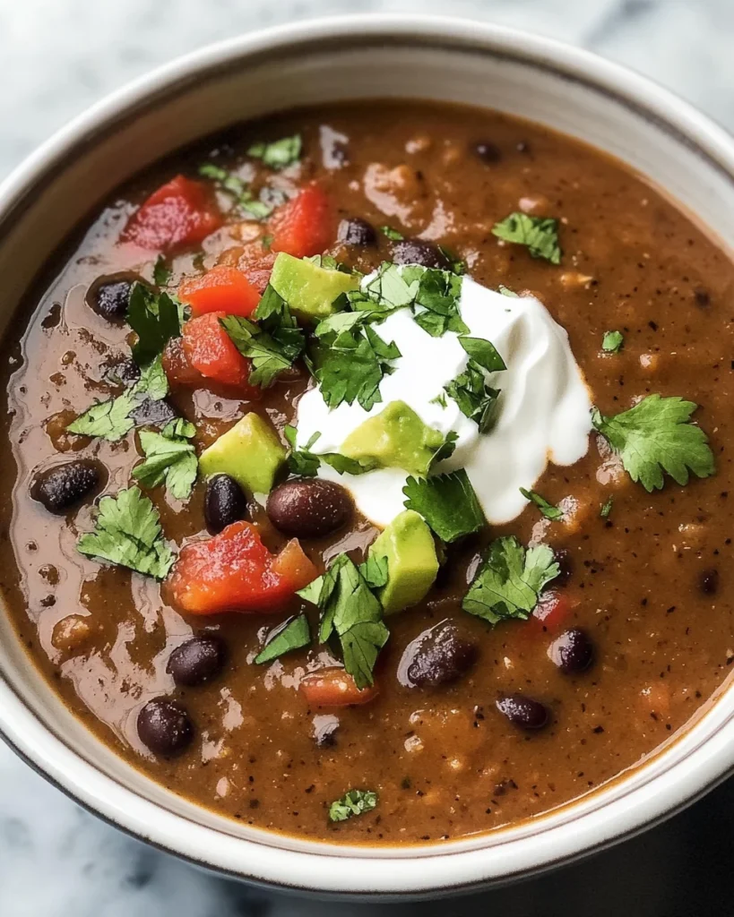 Easy Black Bean Soup