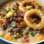 Easy Cheeseburger Soup Recipe