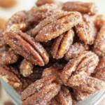 Easy Cinnamon Sugar Pecans