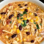 Easy Crock Pot Cream Cheese Chicken Chili