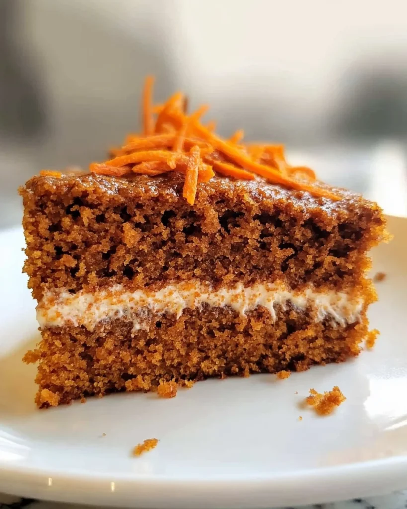 Easy Flourless Oatmeal Carrot Cake Recipe