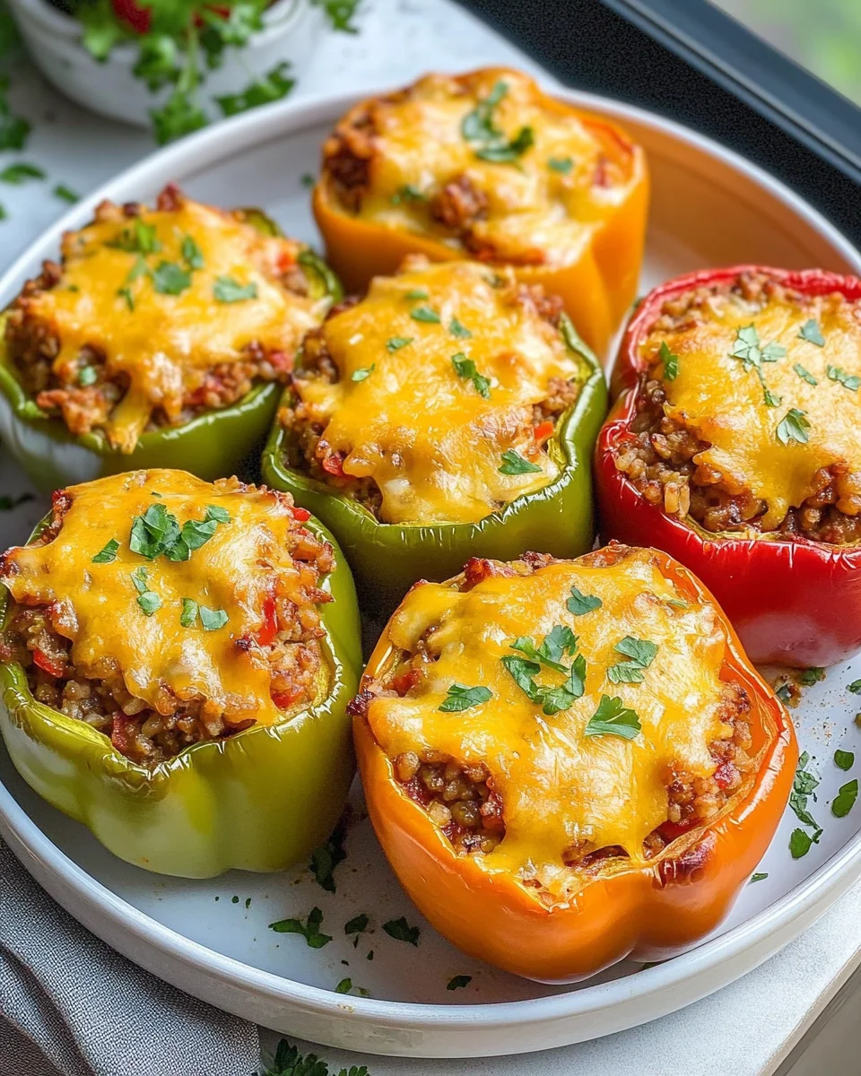 Easy Stuffed Bell Peppers Recipe