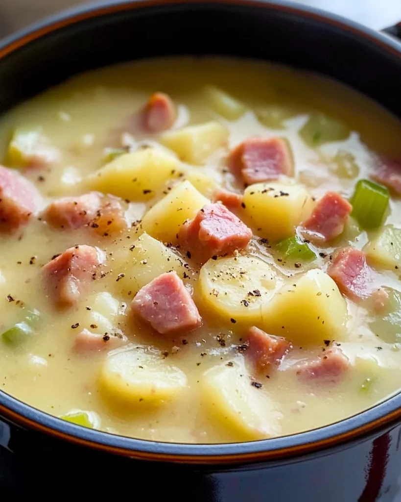 Easy and Comforting Ham and Potato Soup