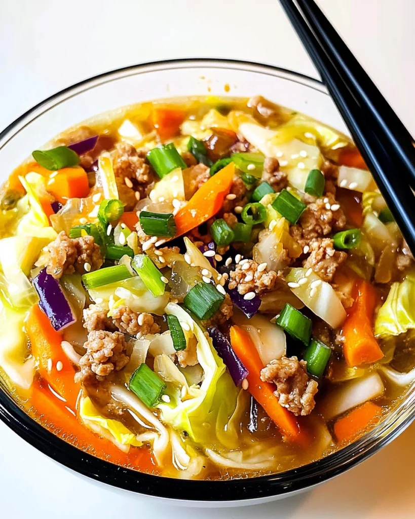Egg Roll Soup