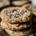Espresso Brown Butter Toffee Cookies