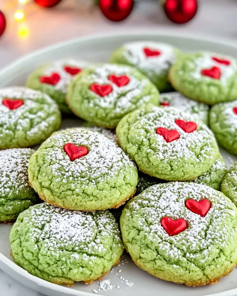 Grinch Cookies