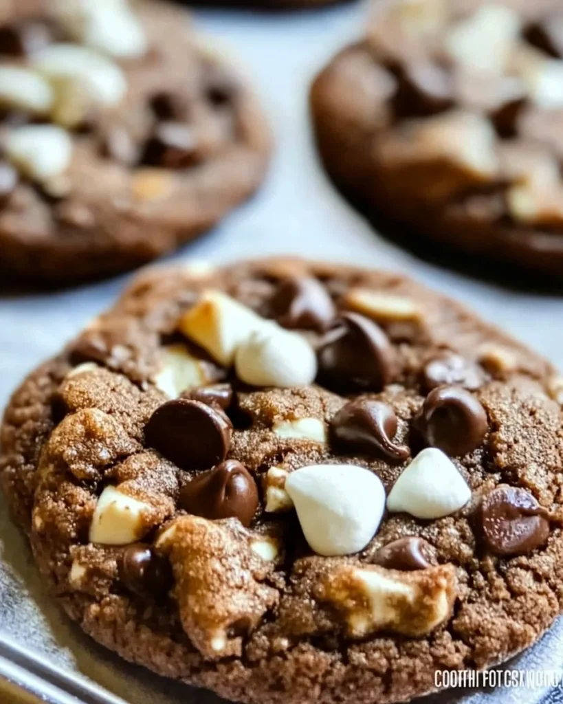 Hot Chocolate Cookies
