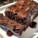 Hot Fudge Brownie Bread