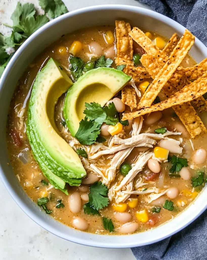 Instant Pot White Chicken Chili